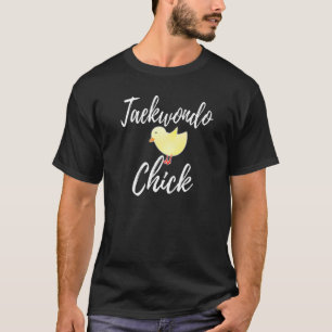 T-shirt Taekwondo Chick Chicken Taekwondo Sport Enthousime
