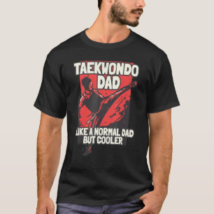 T-shirt Taekwondo Papa Comme Un Père Normal Mais Glacière