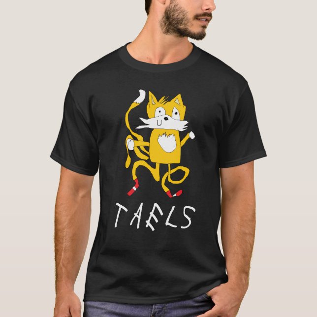 T-shirt Taels Sanic Meme Fast Funny Retrogamer (Devant)