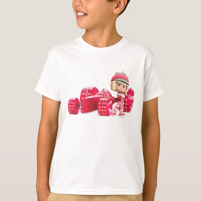 T-shirt Taffyta Poster avec voiture (Devant)