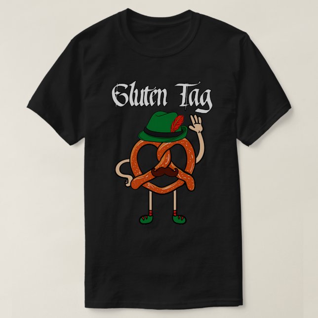 T-shirt Tag de gluten 4 (Design devant)