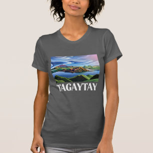 T-shirt Tagaytay et le volcan Taal