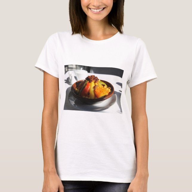 T-shirt Tagine marocaine - Cuisine marocaine (Devant)