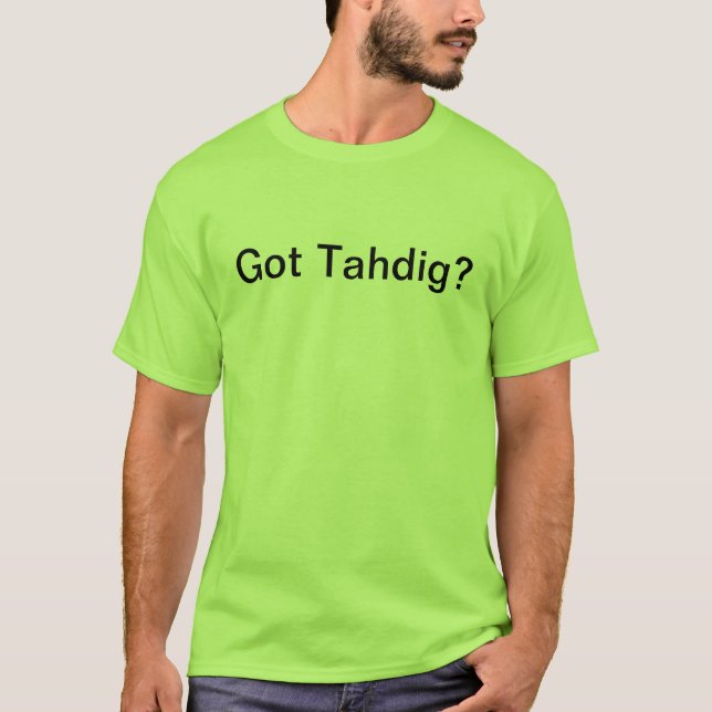 T-shirt Tahdig obtenu ? (Devant)