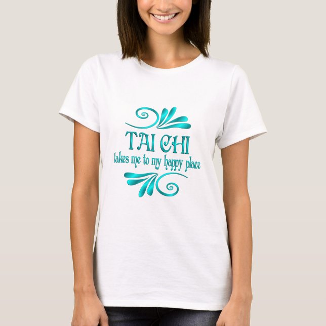 T-shirt Tai Chi Joyeux Lieu (Devant)