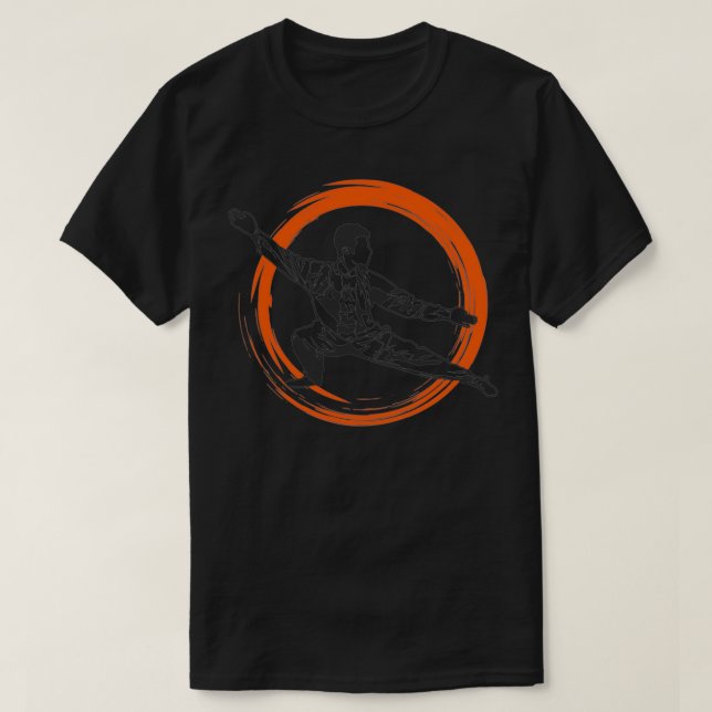 T-shirt Tai Chi Martial Arts Taijiquan Shadow Boxe (Design devant)
