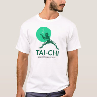 T-shirt Tai-Chi Trouve La Paix En Mouvement