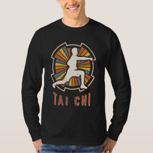 T-shirt Tai Chi Vintage Classique Rétro Sport Amour