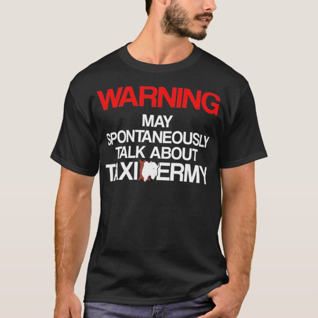 T-shirt Taidermist Taidermy Student Graduate _35 (Devant)