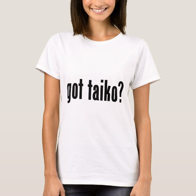 T-shirt taiko obtenu ? (Devant)