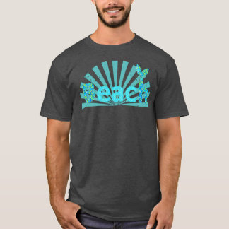 T-shirt Tail de sirène de plage