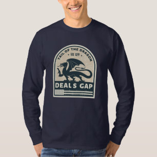 T-shirt Tail of the Dragon Deals Gap Motorcycle road trip