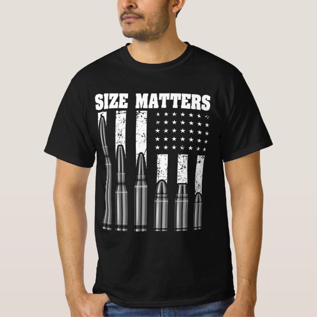 T-shirt Taille est importante puce (Devant)