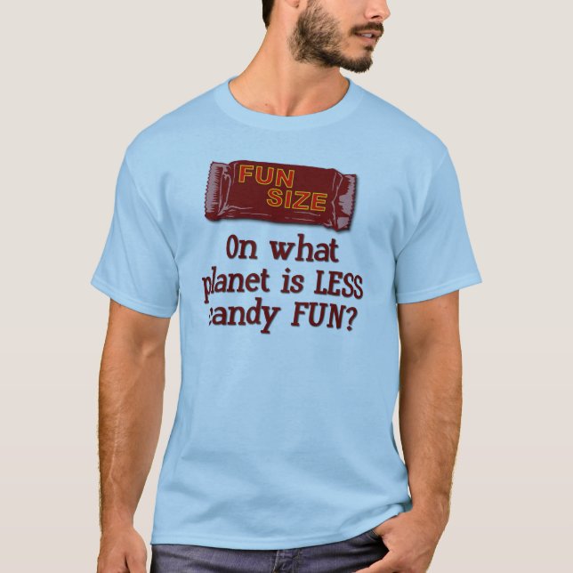 T-shirt taille Fun Size (Devant)