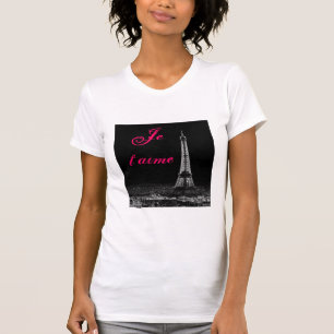 T-shirt T'aime Paris de Je