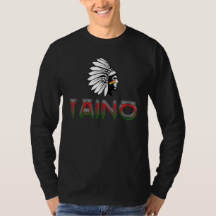 T-shirt Taino Coiffure autochtone autochtone des Caraïbes