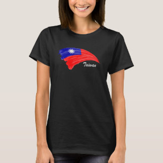 T-shirt Taïwan en détresse Drapeau soutien pour Taïwan I L