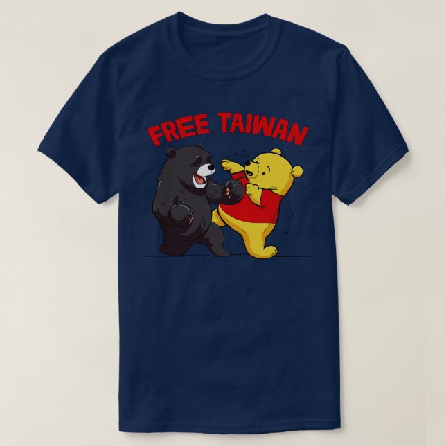 T-shirt Taïwan libre (Design devant)