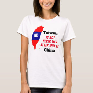 T-shirt Taïwan n'est pas la Chine