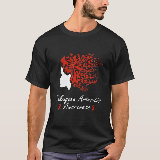 T-shirt Takayasu Arteritis Sensibilisation - Femmes Papill (Devant)