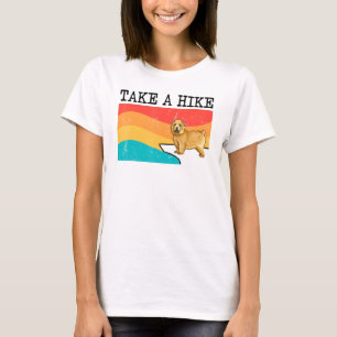 T-shirt Take A Hike Norwich Terrier Graphic Hiking