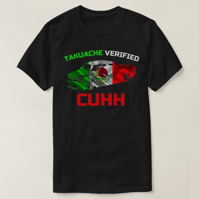 T-shirt Takuache Vérifié Cuhh Troca Cuh Opossum El Cuhh (Design devant)