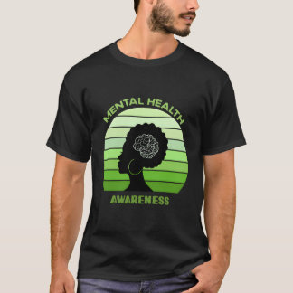 T-shirt Tal Santé Sensibilisation En Mai Le Ruban Vert