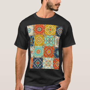 T-shirt Talavera, Azulejos, fond d'écran en mosaïque turqu