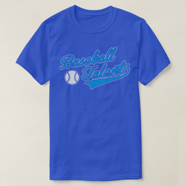T-shirt Talent de baseball (Design devant)
