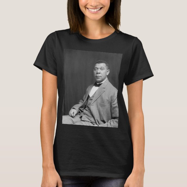 T-shirt Taliaferro Washington : Black Educator (Devant)