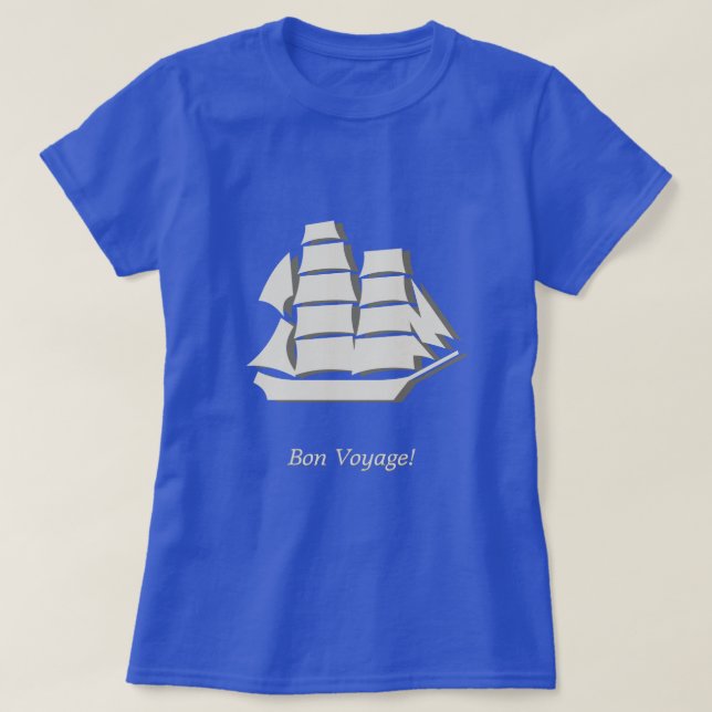 T-Shirt - Tall Ship (Design Front)