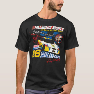 T-shirt Talladega Nights Dennit 26 J'ai envie d'aller vite