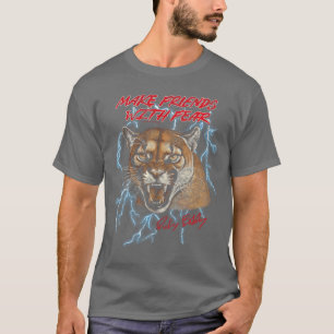 T-shirt Talladega Nights se lie d'amitié avec la peur Coug