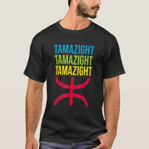 T-shirt Tamazight, Symbole Tifinagh de la liberté, fier d'