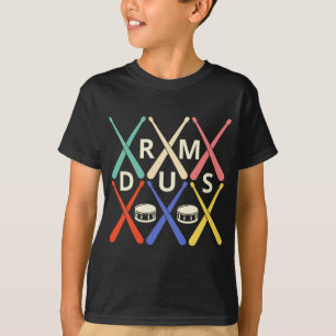T-shirt Tambour avec bâton de tambour