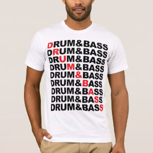 T-shirt Tambour et carré de basse