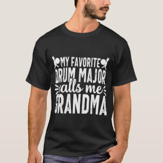 T-shirt Tambour mère maman grand-mère parents Marching ban