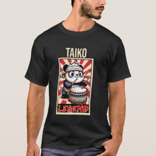 T-shirt Tambour taïko japonais traditionnel