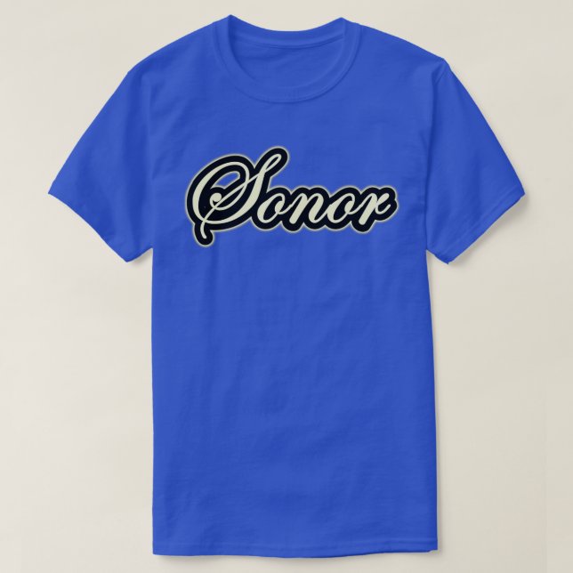 T-shirt Tambours sonor Vintage (Design devant)