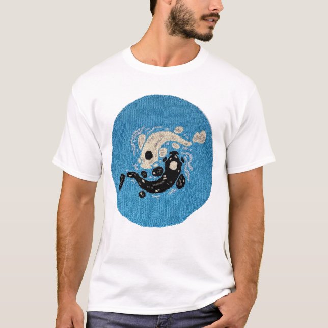 T-shirt Tamhontotron BlueAI (Devant)