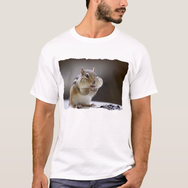 T-shirt Tamia avec la pleine photo de joues (Devant)