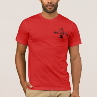 T-shirt Tampa Bay Bears Muscle T RED