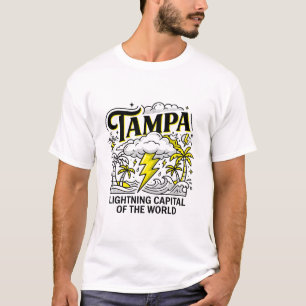T-shirt Tampa Floride Capitale de la Foudre du Monde