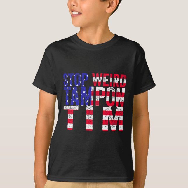 T-shirt Tampon bizarre Tim (Devant)