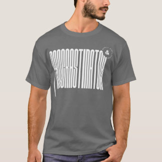 T-shirt Tampon Procrastinateur facilement distrait