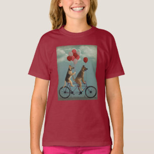 T-shirt Tandem de berger allemand