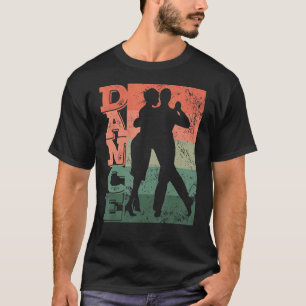 T-shirt Tango Argentino Danser Heartbeat Milonga Vals Tan