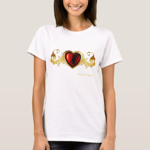 T-shirt Tango Carte de voeux gold