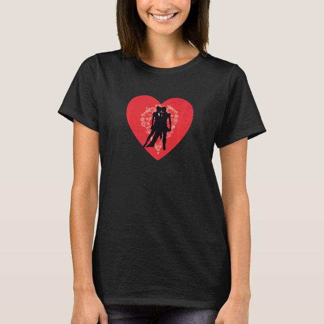 T-shirt Tango Dancers Couple Argentine Ballroom Dance Danc (Devant)