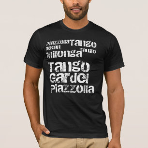 T-shirt Tango Milonga et Piazzolla